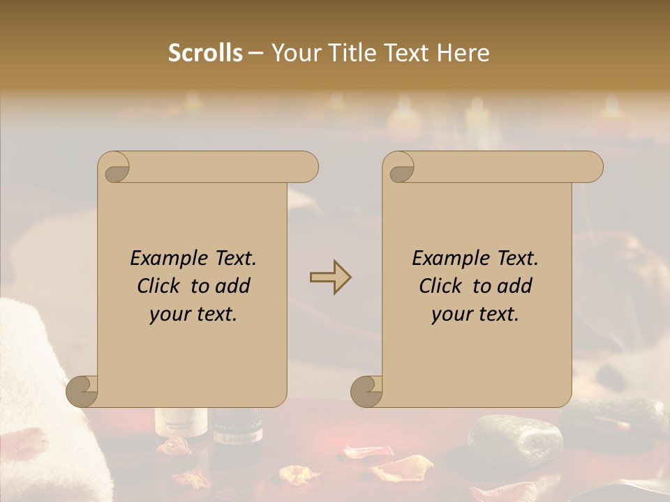 Caregiver Closeup Two PowerPoint Template
