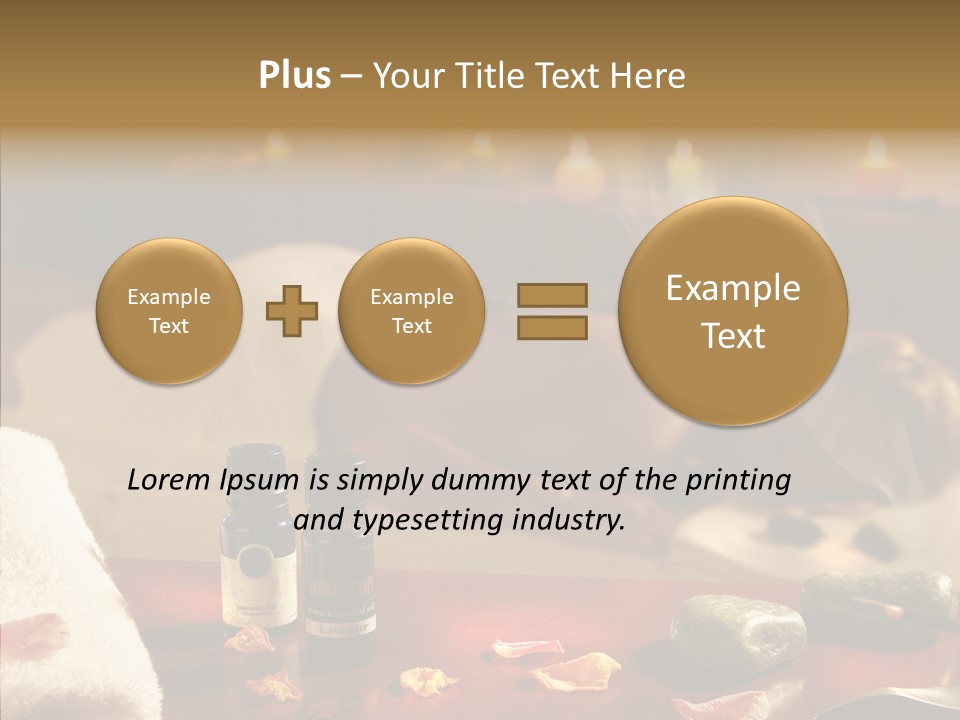 Caregiver Closeup Two PowerPoint Template