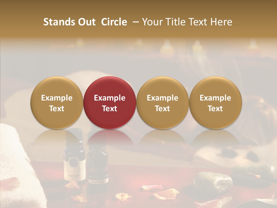 Caregiver Closeup Two PowerPoint Template