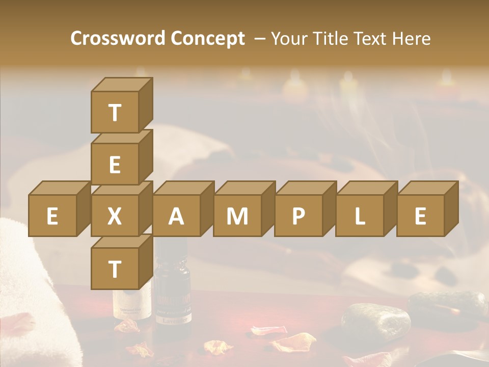 Caregiver Closeup Two PowerPoint Template