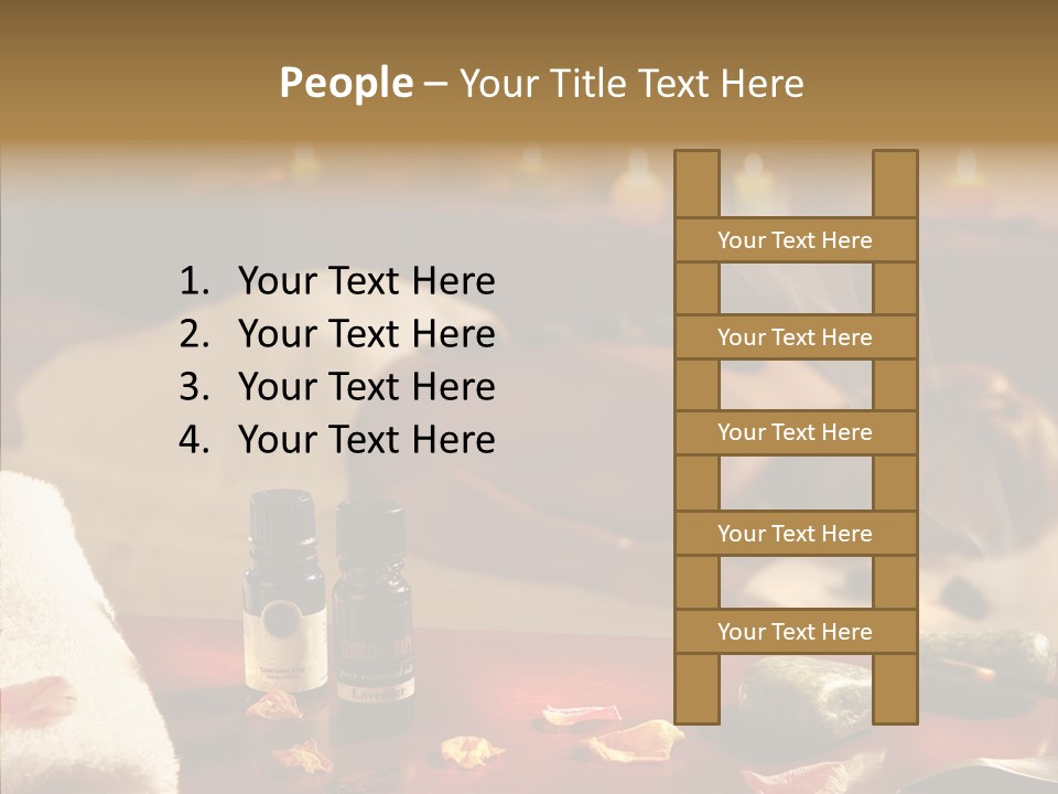 Caregiver Closeup Two PowerPoint Template