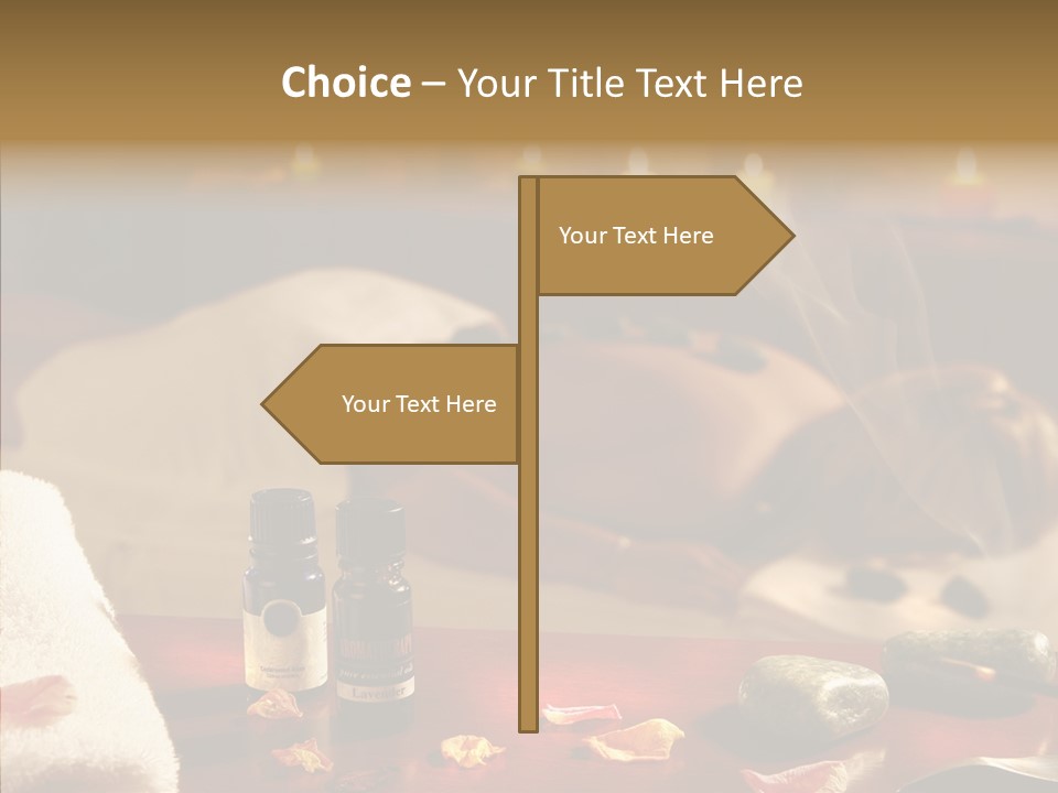 Caregiver Closeup Two PowerPoint Template