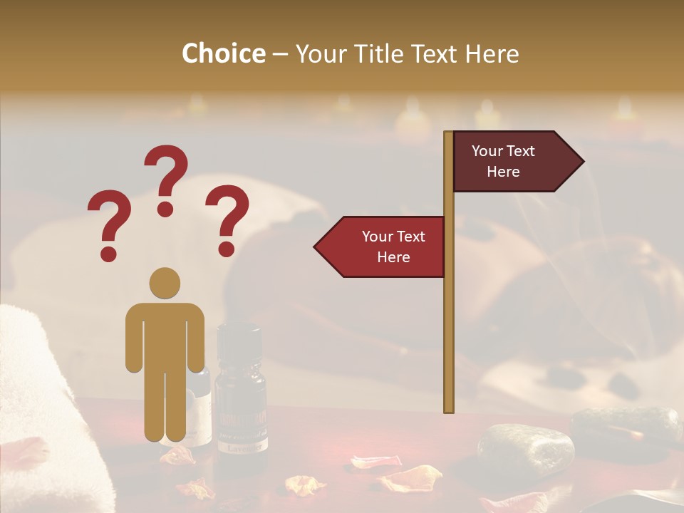 Caregiver Closeup Two PowerPoint Template