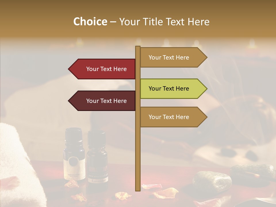 Caregiver Closeup Two PowerPoint Template