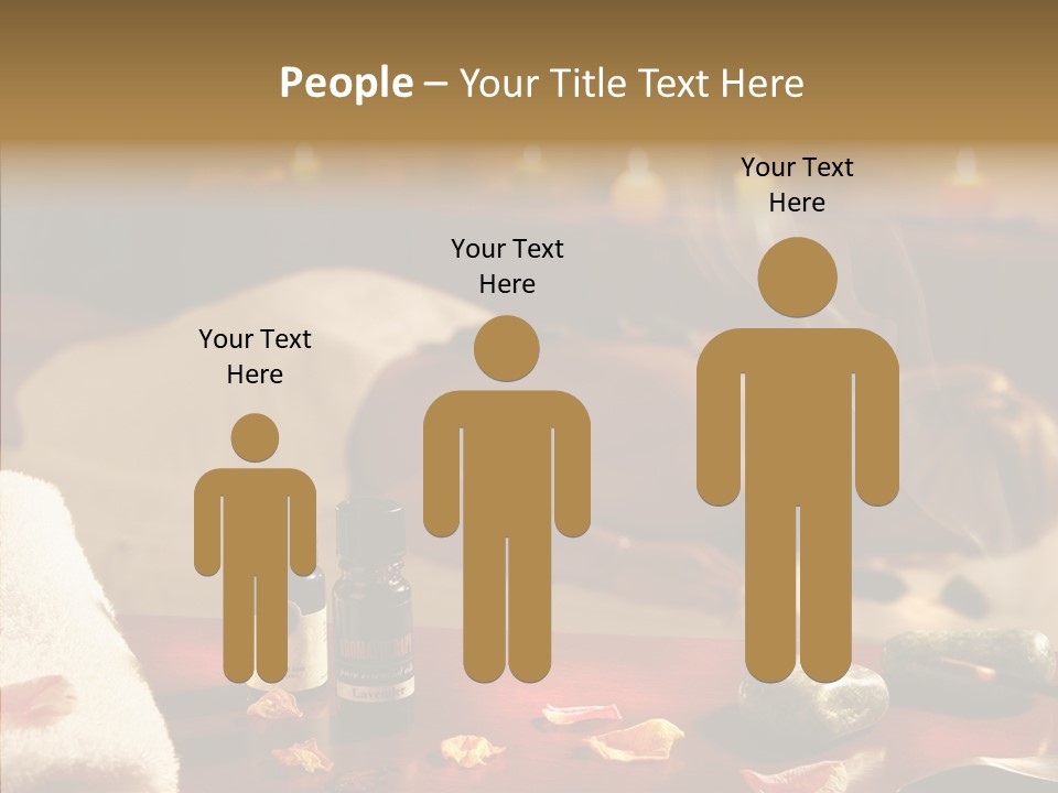 Caregiver Closeup Two PowerPoint Template