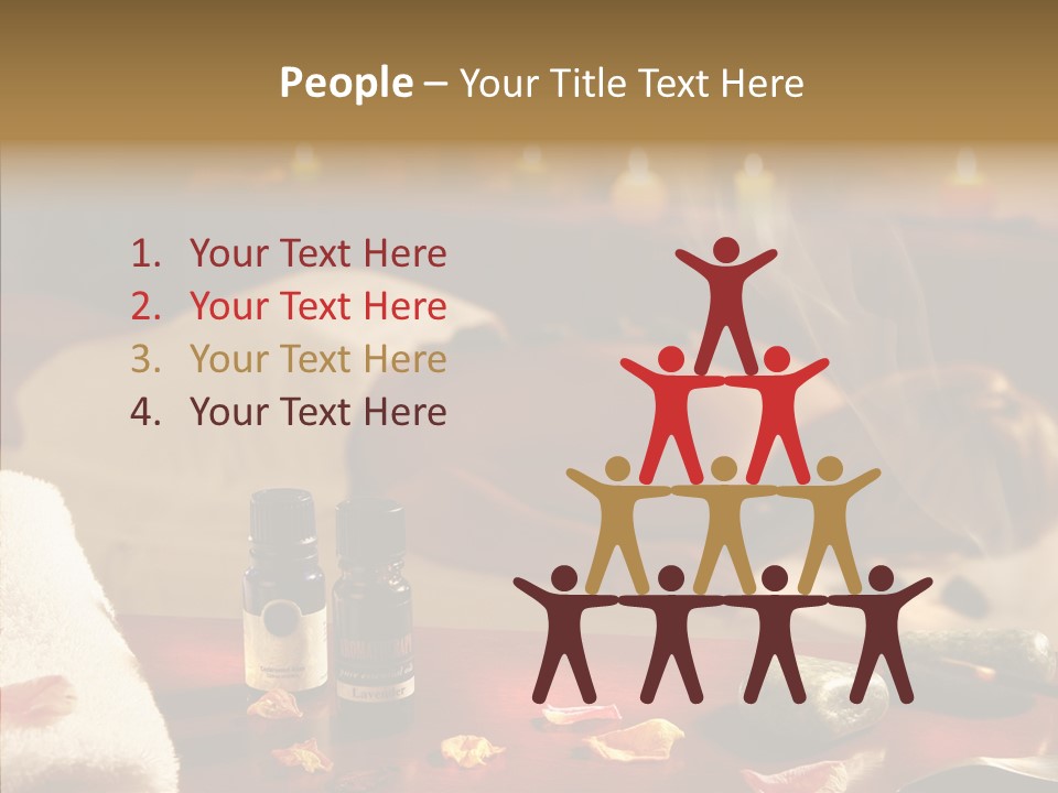 Caregiver Closeup Two PowerPoint Template