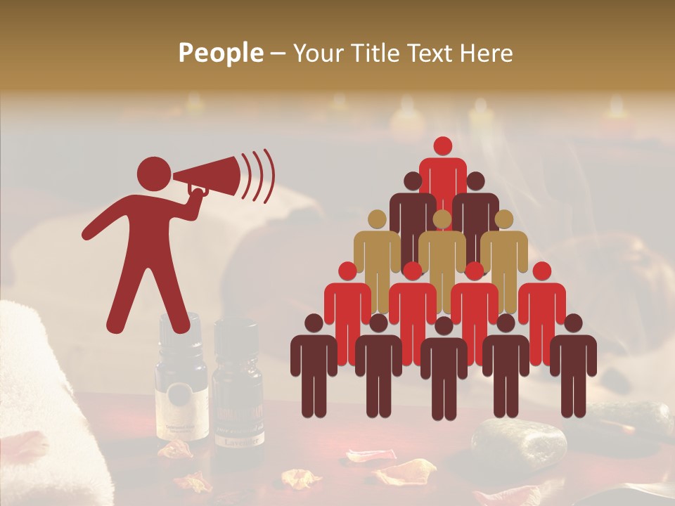 Caregiver Closeup Two PowerPoint Template