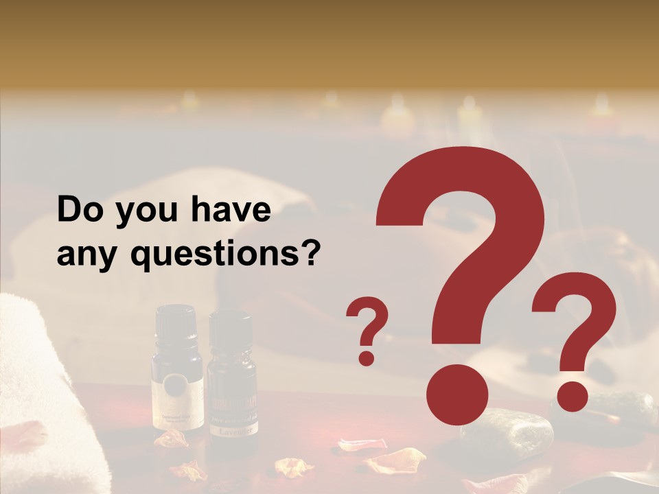 Caregiver Closeup Two PowerPoint Template