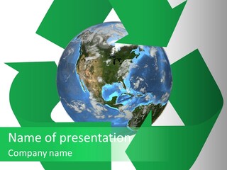 White Hand Sharing PowerPoint Template