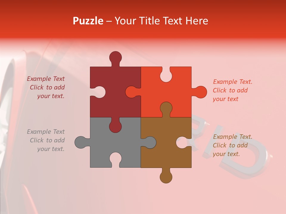 Elderly Care Hand PowerPoint Template