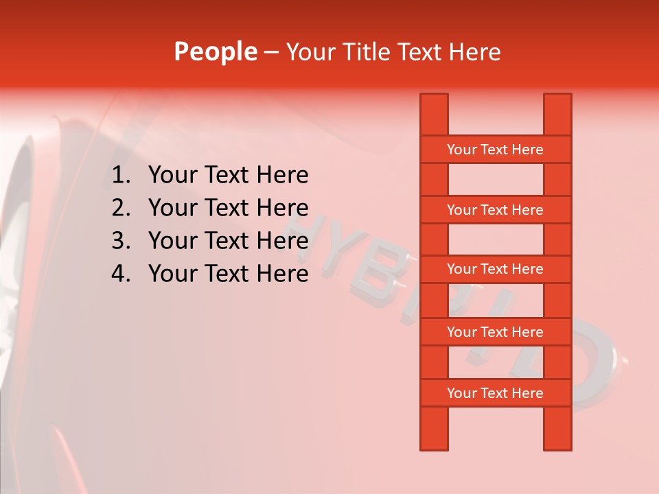 Elderly Care Hand PowerPoint Template