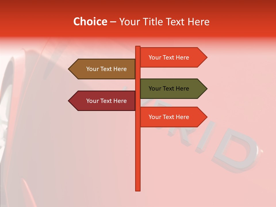 Elderly Care Hand PowerPoint Template
