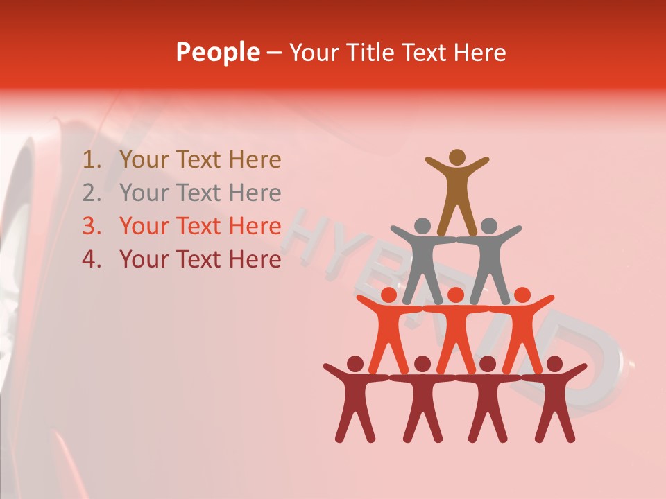 Elderly Care Hand PowerPoint Template