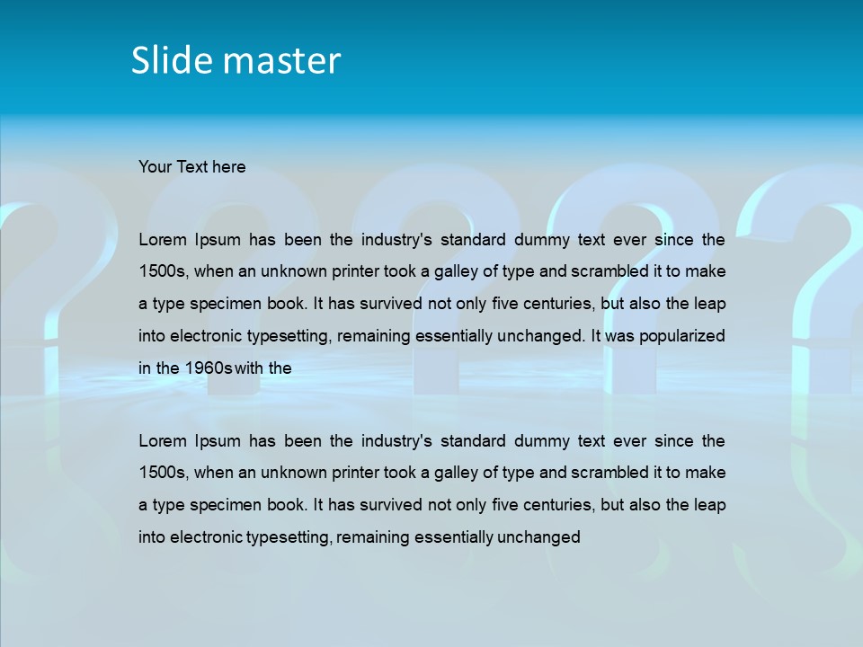 Touching Aging Senior PowerPoint Template