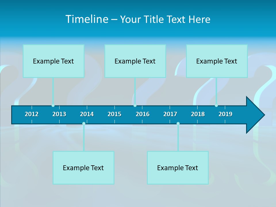 Touching Aging Senior PowerPoint Template