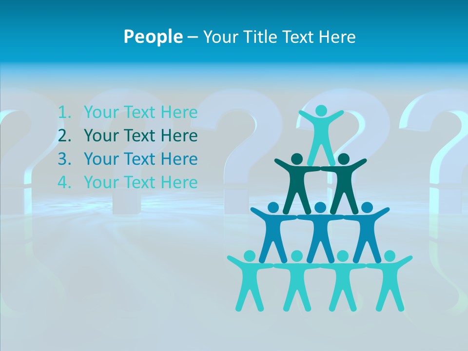 Touching Aging Senior PowerPoint Template