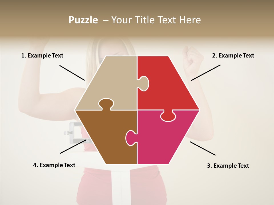 Helping Hand Finger White Background PowerPoint Template