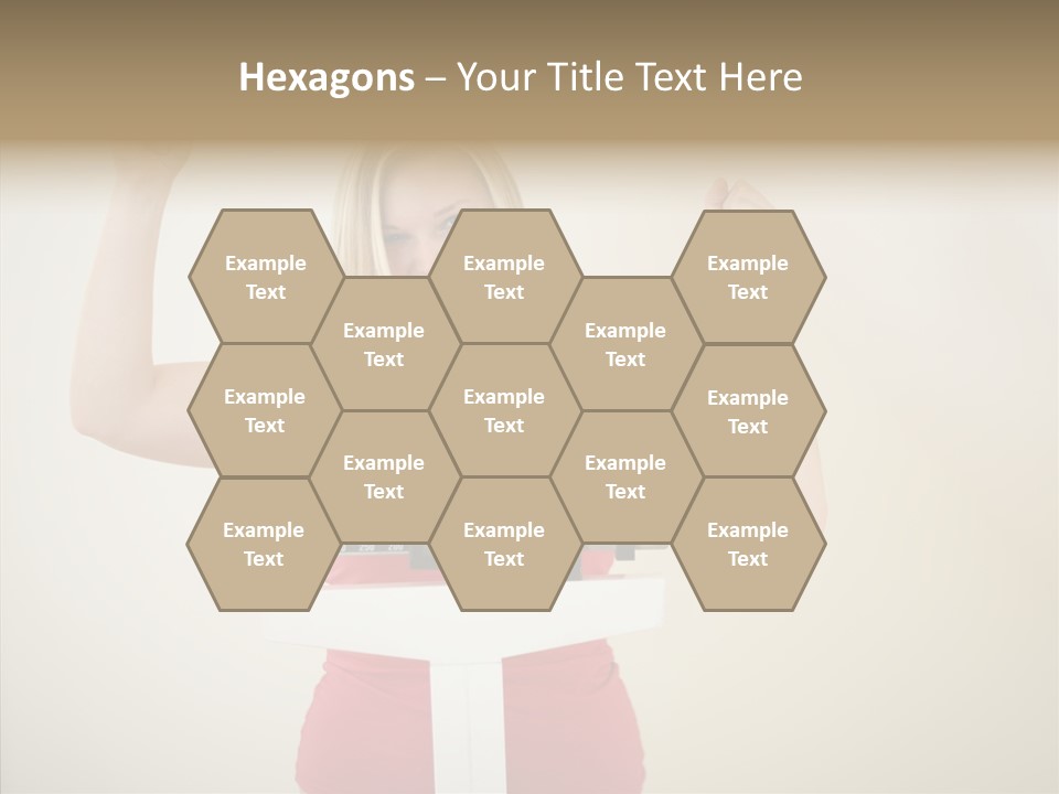 Helping Hand Finger White Background PowerPoint Template