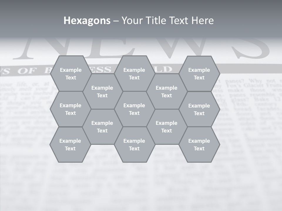 Young Hold Help PowerPoint Template