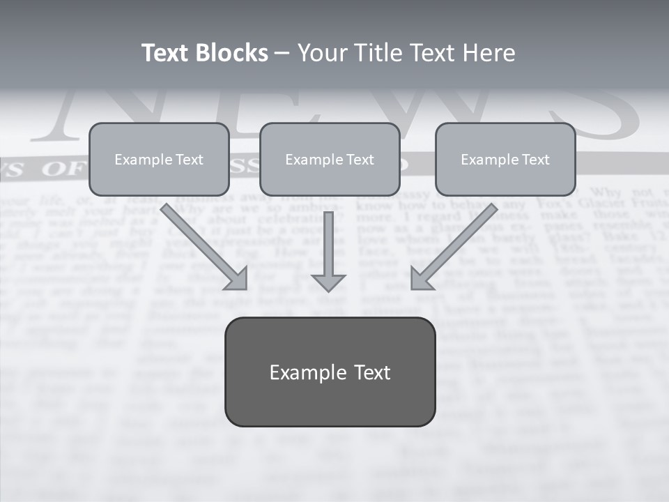 Young Hold Help PowerPoint Template