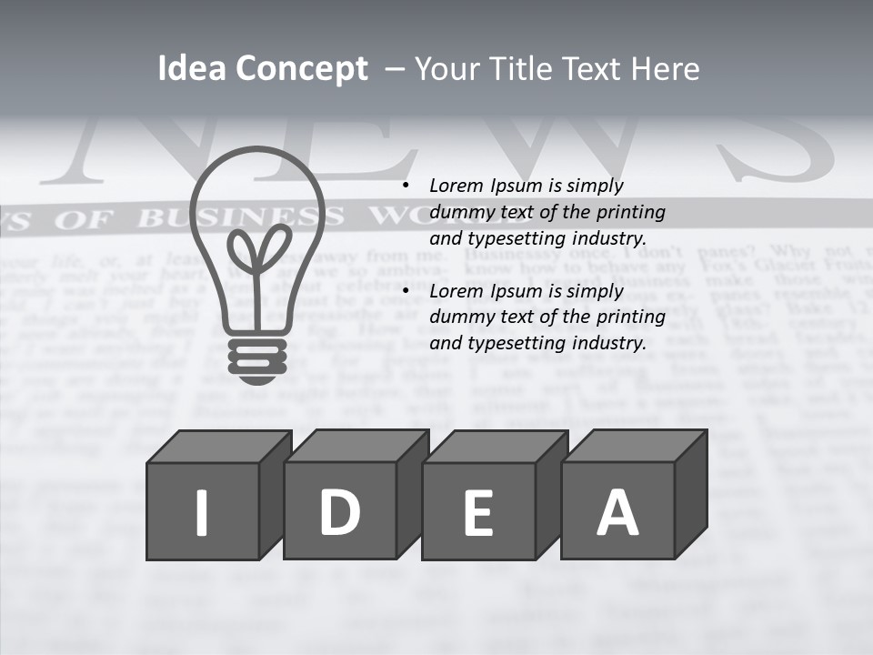 Young Hold Help PowerPoint Template