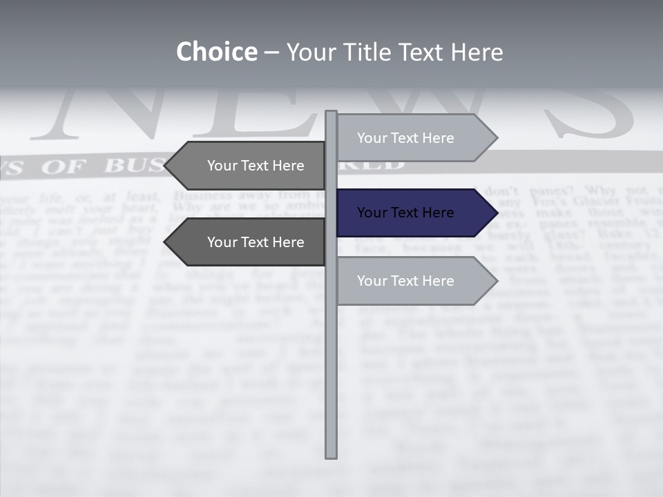 Young Hold Help PowerPoint Template