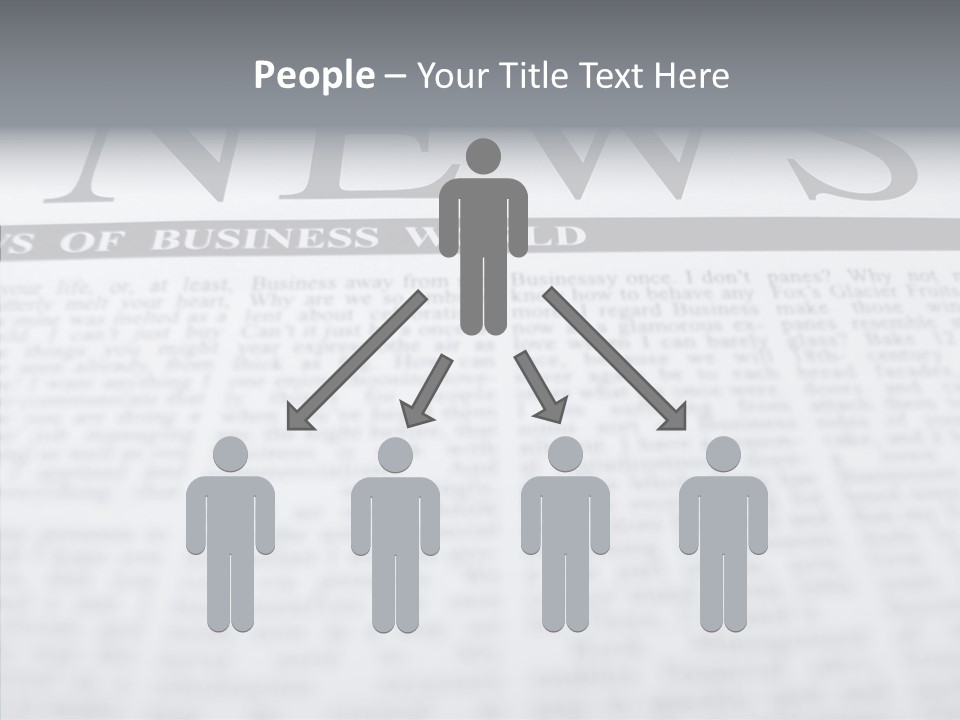 Young Hold Help PowerPoint Template