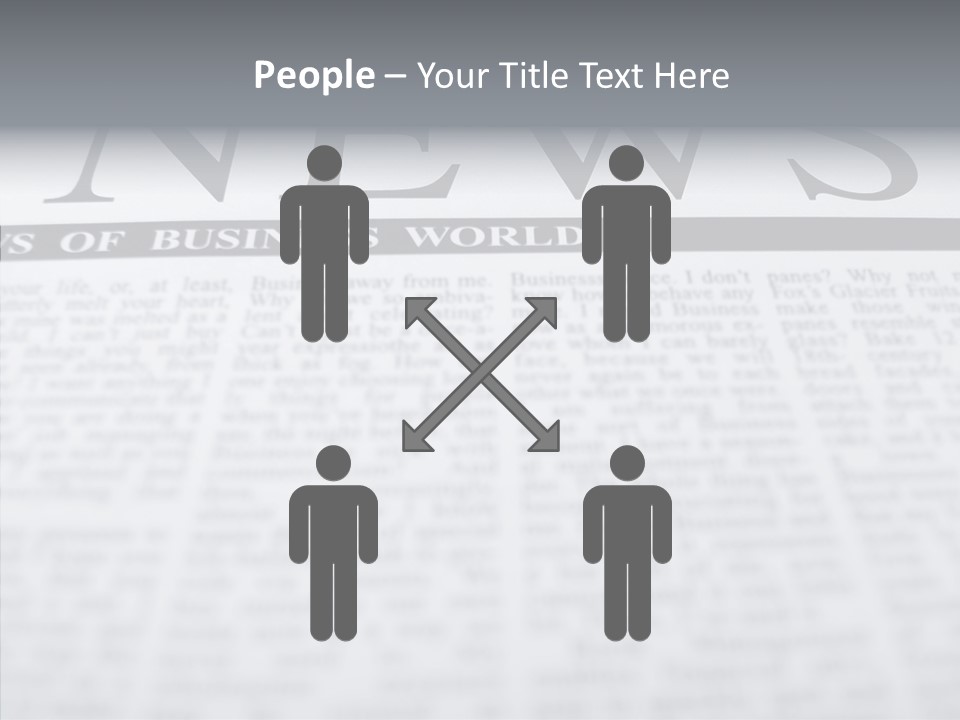 Young Hold Help PowerPoint Template