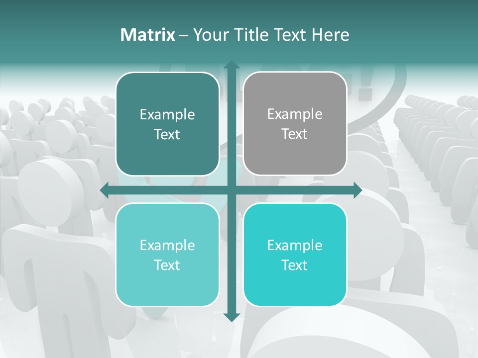 Finger White Background Close Up PowerPoint Template