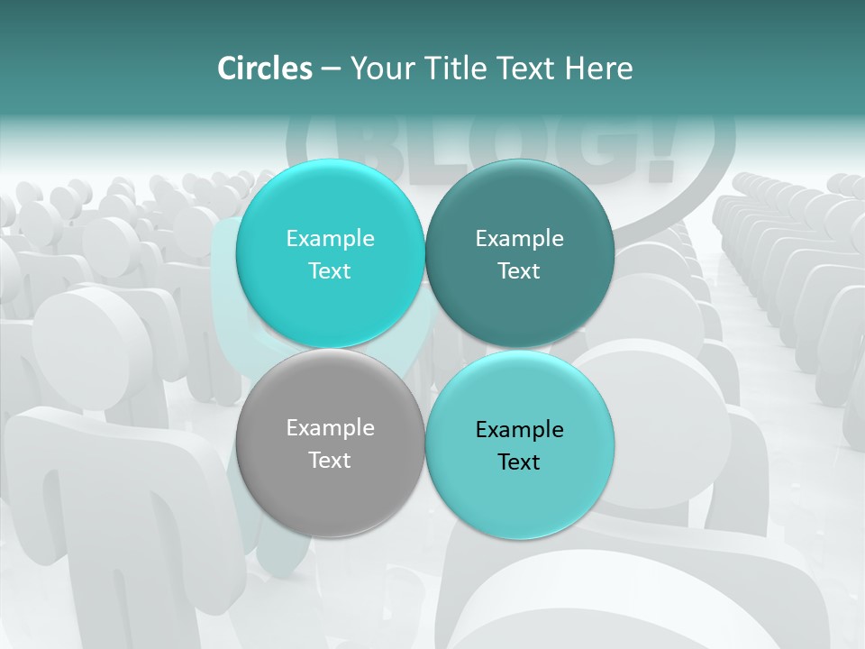 Finger White Background Close Up PowerPoint Template