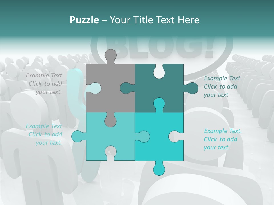 Finger White Background Close Up PowerPoint Template