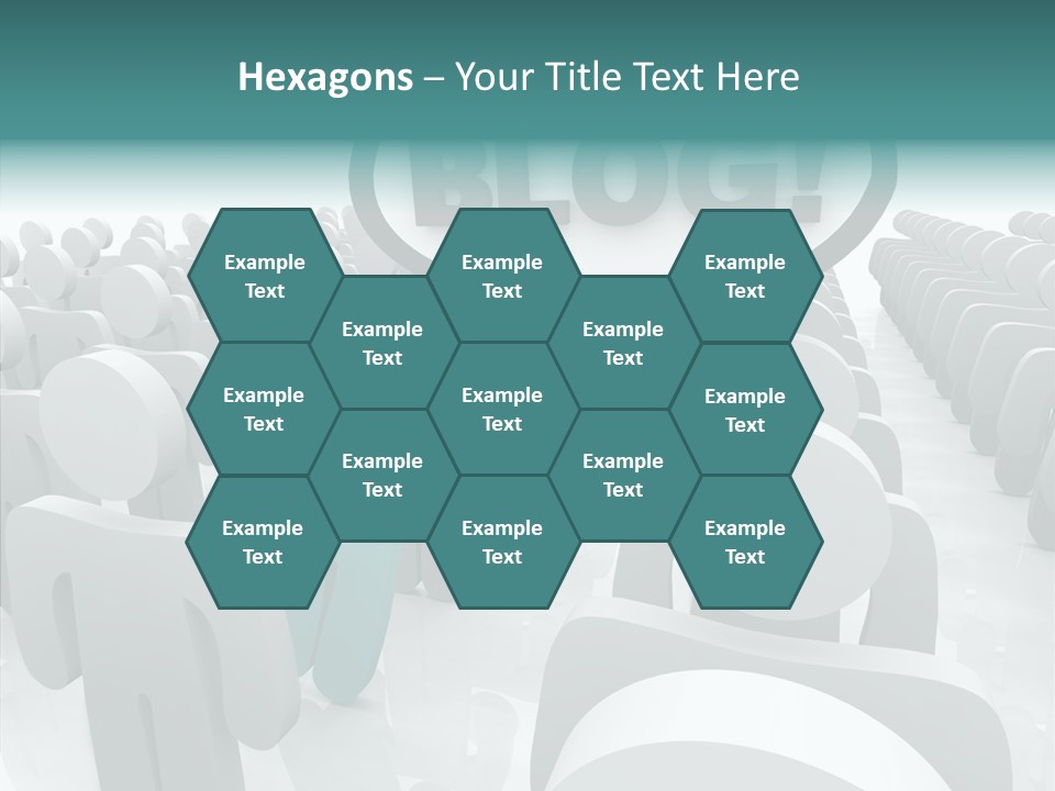 Finger White Background Close Up PowerPoint Template