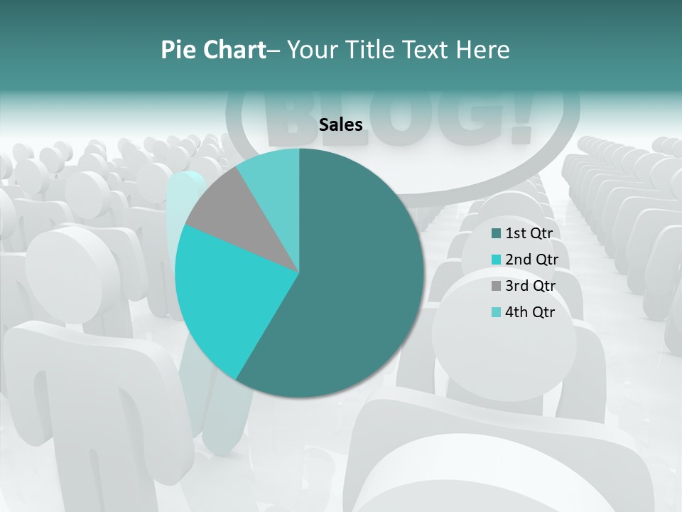 Finger White Background Close Up PowerPoint Template