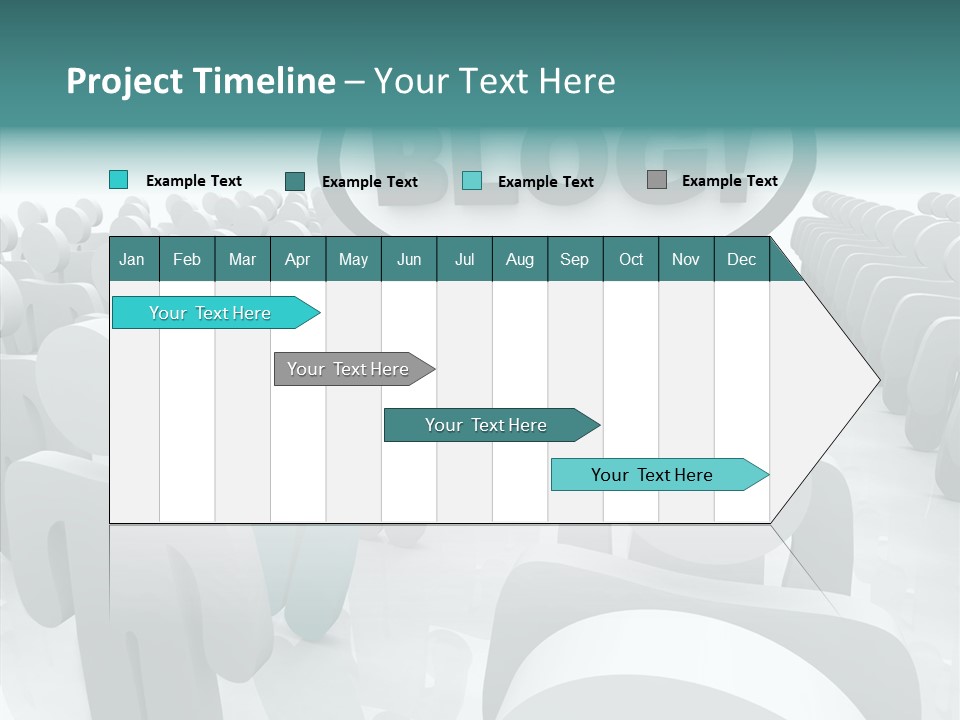 Finger White Background Close Up PowerPoint Template