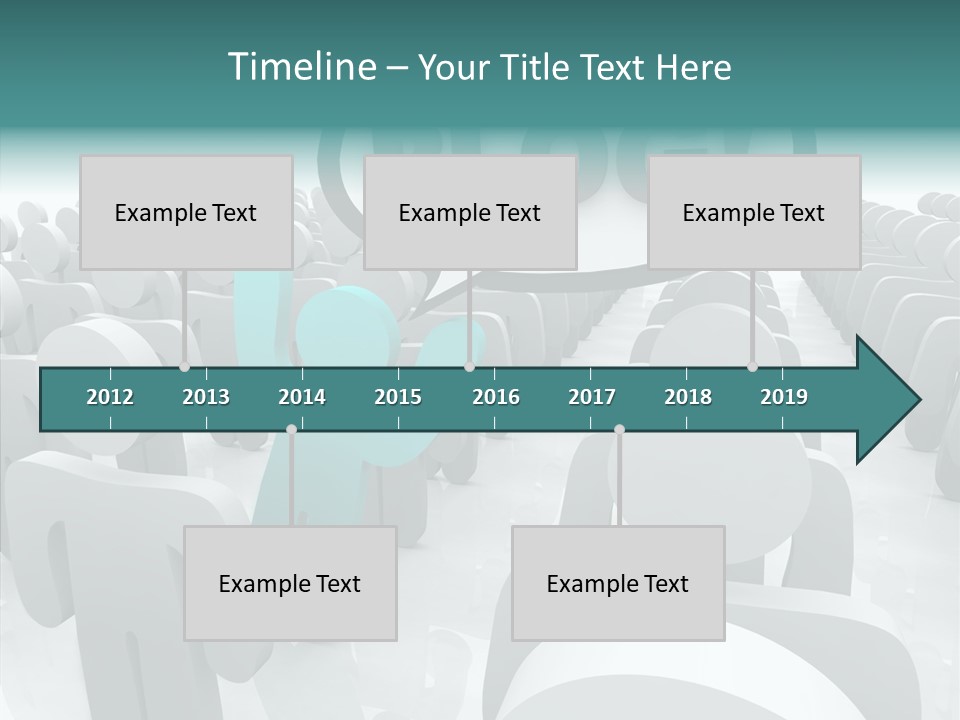 Finger White Background Close Up PowerPoint Template