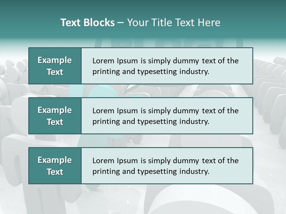 Finger White Background Close Up PowerPoint Template