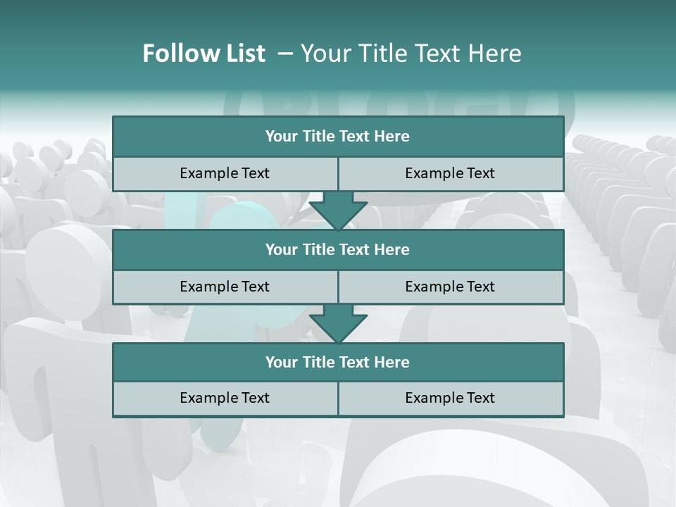 Finger White Background Close Up PowerPoint Template