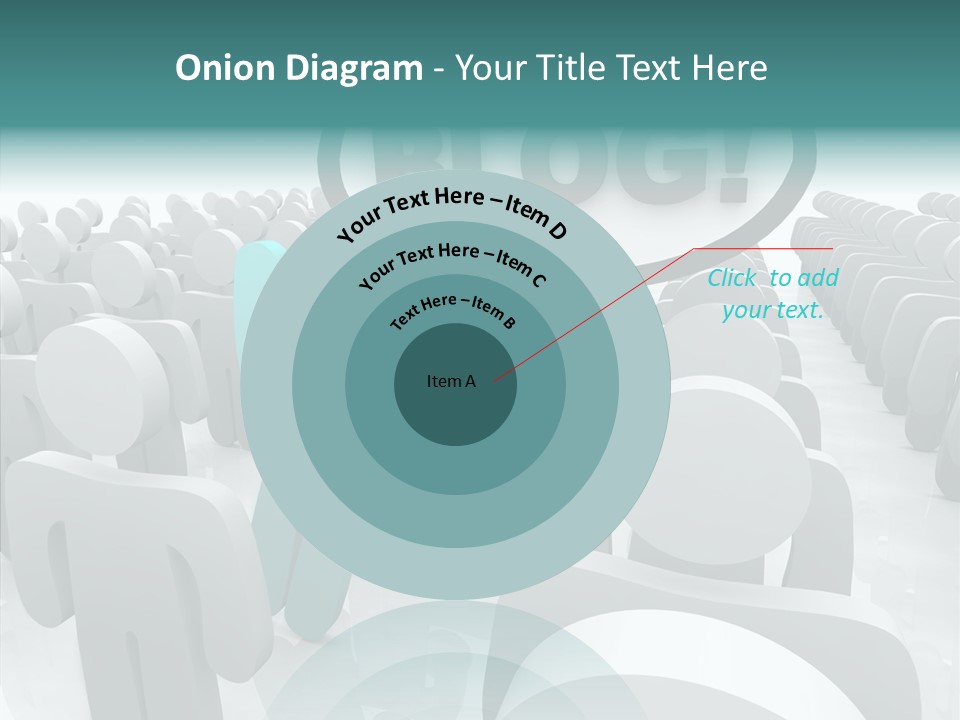 Finger White Background Close Up PowerPoint Template