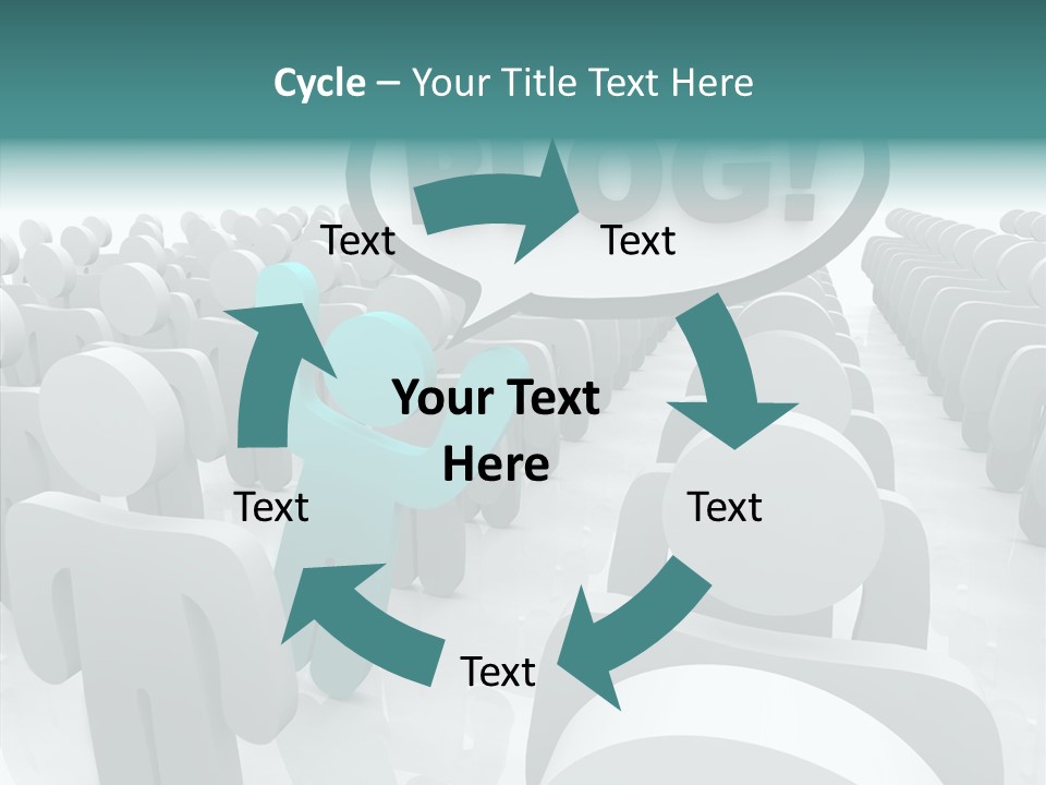 Finger White Background Close Up PowerPoint Template