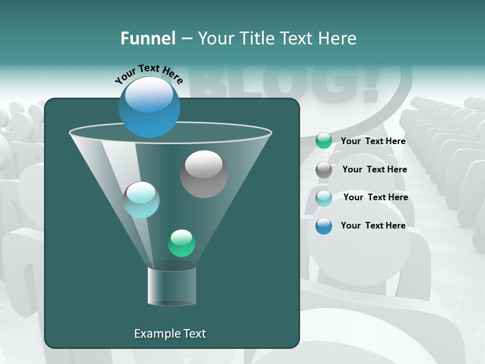 Finger White Background Close Up PowerPoint Template