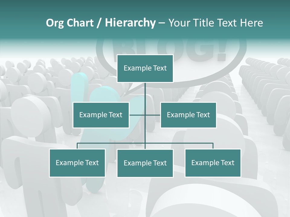 Finger White Background Close Up PowerPoint Template