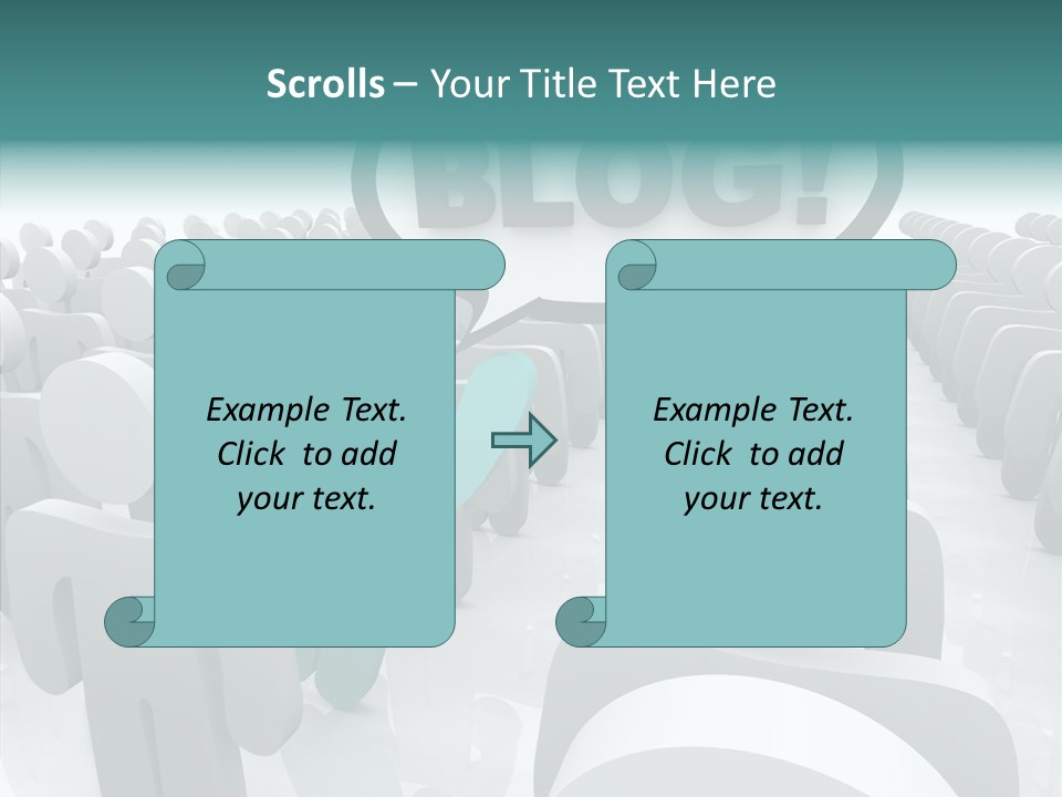 Finger White Background Close Up PowerPoint Template