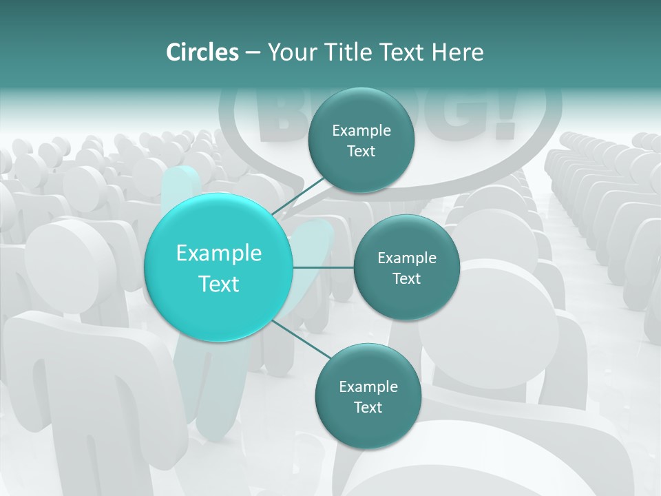 Finger White Background Close Up PowerPoint Template