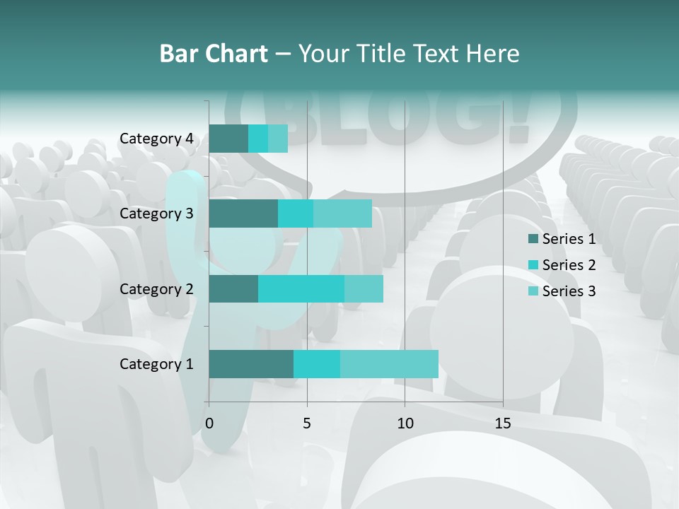 Finger White Background Close Up PowerPoint Template