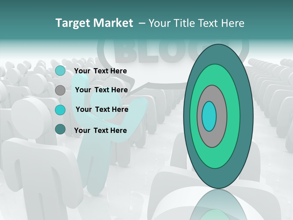 Finger White Background Close Up PowerPoint Template