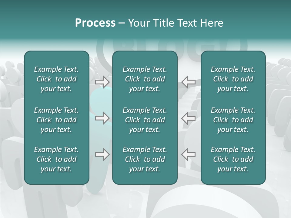 Finger White Background Close Up PowerPoint Template