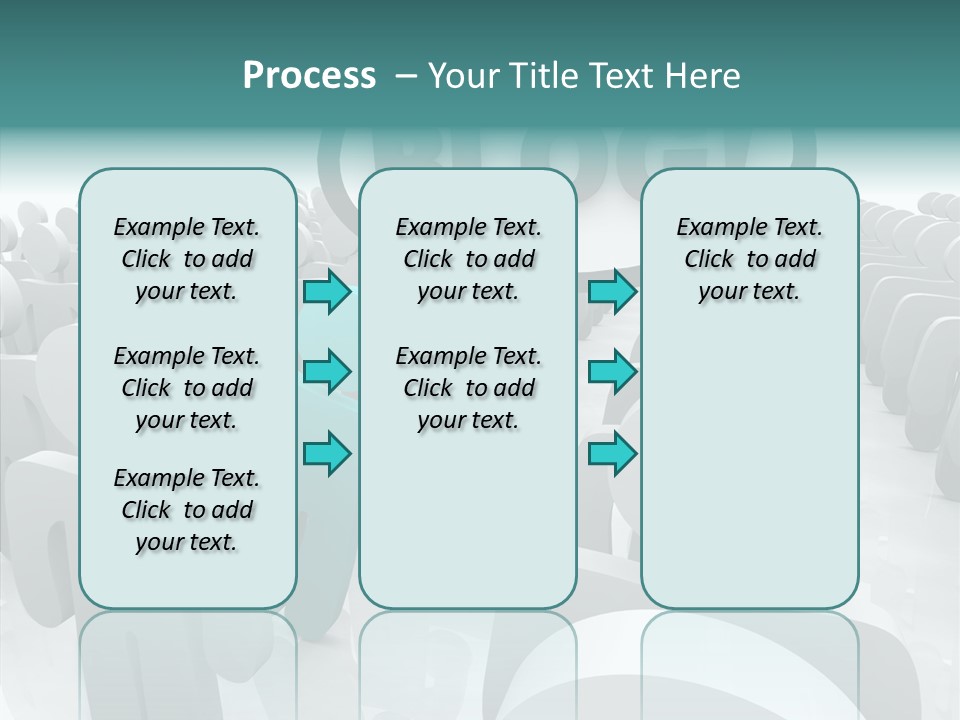 Finger White Background Close Up PowerPoint Template