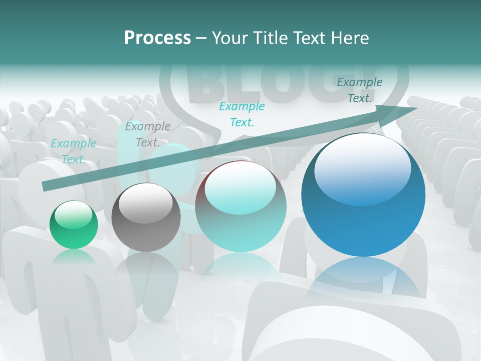 Finger White Background Close Up PowerPoint Template