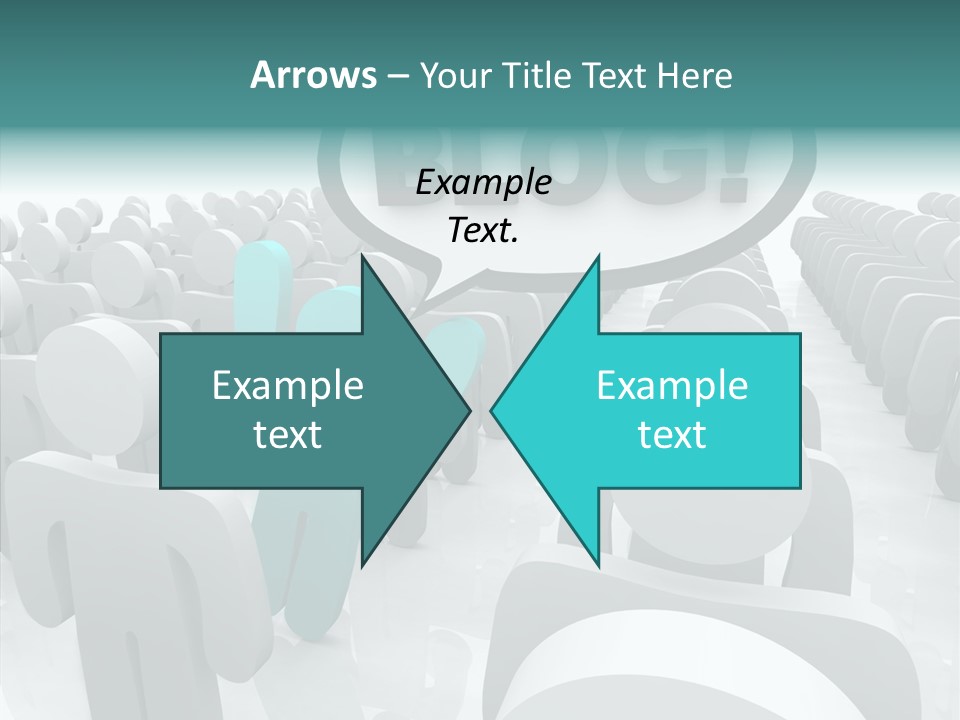 Finger White Background Close Up PowerPoint Template