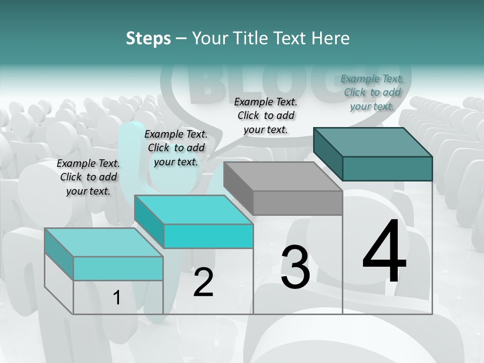 Finger White Background Close Up PowerPoint Template